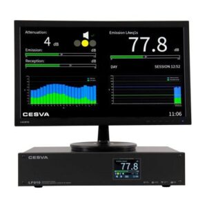 Cesva LF010 Sound level limiter Spectrum analyser and register by 1/3 octave band