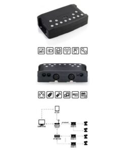 CromateQ CQSA-E-1024 Controller DMX con Software 1024 ch con collegamento Ethernet