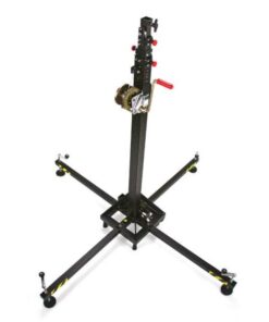 Fenix Megara-150 Elevatore telescopico in acciaio Portata 150kg - Alt. Max 5,3m