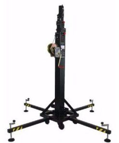 Fenix Megara-300 Elevatore telescopico in acciaio Portata 300kg - Alt. Max 6,1m