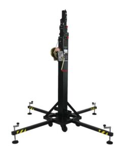 Fenix Megara-300 Elevatore telescopico in acciaio Portata 300kg - Alt. Max 6,1m