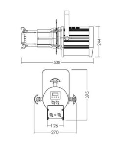 ILI Lighting PD Sagomatore a LED COB da 200W