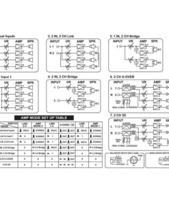 JD Media FX-2425 Amplificatore 4 canali