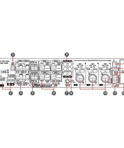 JD Media MA-412 Amplificatore Matrix - 4 zone con amplificatore