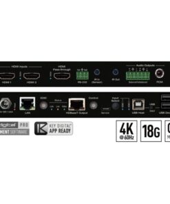 Key Digital KD-PS22UTx Presentation Switcher 4K/18G 100m