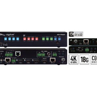 Key Digital KD-PS42 Presentation Switcher 4K/18G + Ricevitore KD-X40MRX