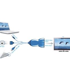 Lenkeng LKV-3000 Convertitore da VGA a Video/Svideo
