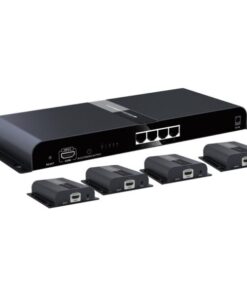 Lenkeng LKV-314HDBitT HDMI HDBitT Splitter/ExtenderTX/RX - 1xIn - 4xOut con 4 Ricevitori