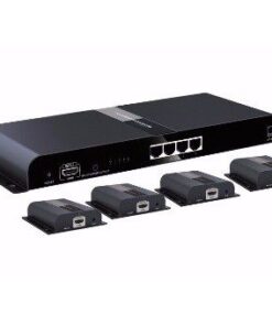 Lenkeng LKV-314HDBitT HDMI HDBitT Splitter/ExtenderTX/RX - 1xIn - 4xOut con 4 Ricevitori