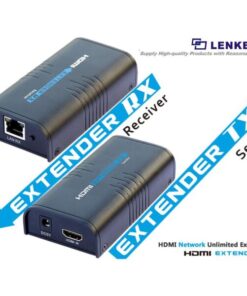 Lenkeng LKV-373AV4 Trasmettitore e Ricevitore HDMI-CAT5-HDMI