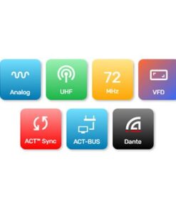 Mipro ACT-747B Ricevitore quadruplo ACT-UHF - 104 canali preset