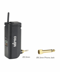 Mipro MT-24 Trasmettitore per Chitarra o Linea ACT-2,4GHz con Batteria ricaricabile al Litio