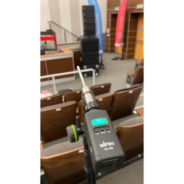 Mipro TA-58 Trasmettitore digitale 5,8G con presa XLR