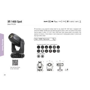 PR Lighting PR-2730 XR 1400 Spot