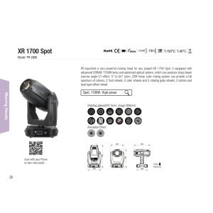 PR Lighting PR-2880 XR 1700 Spot