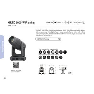 PR Lighting PR-8137 XRLED 3000-W Framing
