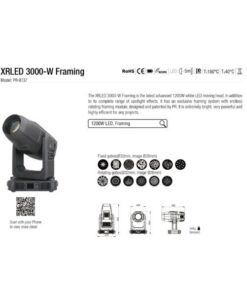 PR Lighting PR-8137 XRLED 3000-W Framing