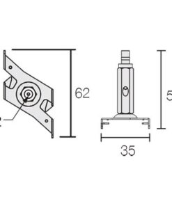 PowerTRACK BE-CS Cavo di sospensione EZCLICK