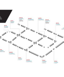 PowerTRACK BE-PS Placca di montaggio a soffitto