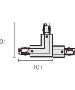 PowerTRACK BE-RL Connettore reversibile L R