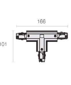 PowerTRACK BE-RTL Connettore a T L1 > L2