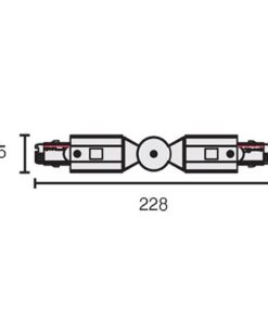 PowerTRACK BE-RV Connettore con angolo variabile