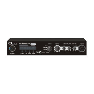 QLab ASM-200N Ampliﬁcatore/Mixer digitale Stereo compatto Multiuso con Bluetooth e lettore MP3 su USB /SD card