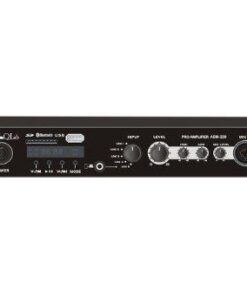 QLab ASM-200N Ampliﬁcatore/Mixer digitale Stereo compatto Multiuso con Bluetooth e lettore MP3 su USB /SD card