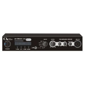 QLab ASM-200N Ampliﬁcatore/Mixer digitale Stereo compatto Multiuso con Bluetooth e lettore MP3 su USB /SD card