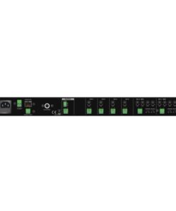 QLab EF-61M Pre-Mixer mono 6 canali con Mediaplayer e telecomando
