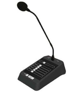 QLab RM4 Base microfonica con selettore 4 zone/All e Chime