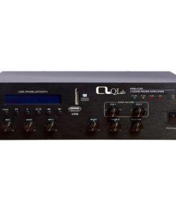 QLab TM-260 Ampliﬁcatore/Mixer digitale compatto con Bluetooth FM e lettore MP3 su USB/SD