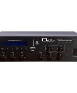 QLab TM-260 Ampliﬁcatore/Mixer digitale compatto con Bluetooth FM e lettore MP3 su USB/SD
