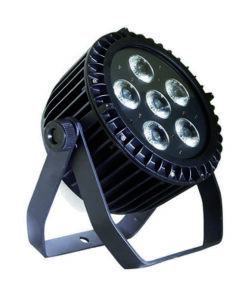 SuperLED MR-F618C Faro a Led a batteria 6x18W - RGBAW+UV - IP 65 - Ricevitore DMX