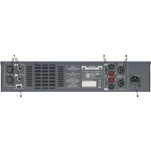 HP Audio HP-B Amplificatore stereo di potenza 2 canali