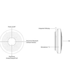 OMNITRONIC Ciao 360° Battery Conference System BT/USB