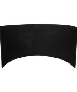 OMNITRONIC Mobile DJ Screen Curved incl. Cover bk