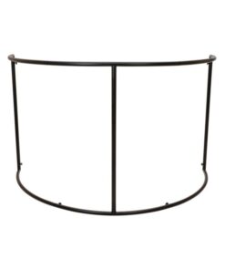 OMNITRONIC Mobile DJ Screen Curved incl. Cover wh