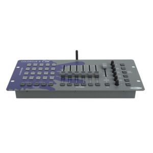 ColorCue 2 Air Controller LED a 6 fader intelligente alimentato a batteria, 6 colori, con DMX wireless