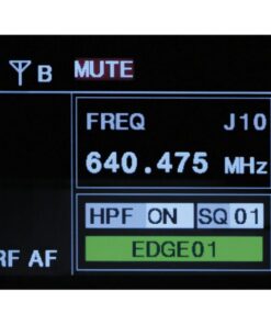 EDGE EBS-2 Set doppio beltpack wireless - 610-670 MHz