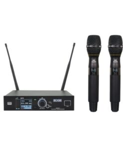 EDGE EHS-2 Set doppio microfono portatile wireless - 610-670 MHz