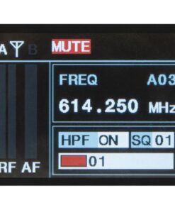 EDGE EHS-2 Set doppio microfono portatile wireless - 610-670 MHz