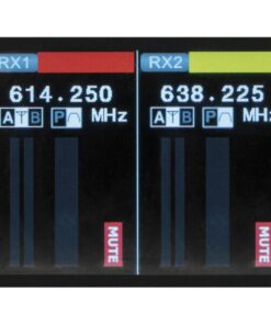 EDGE EHS-2 Set doppio microfono portatile wireless - 610-670 MHz