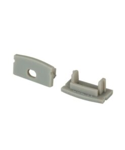 Endcap set Profile LED Aluminum Set di 2 pezzi