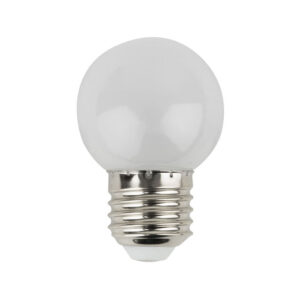 G45 LED Bulb E27 1 W - bianco caldo - non dimmerabile - copertura smerigliata