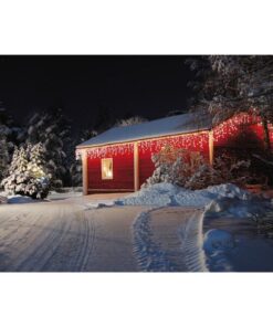LED Rubber Icicle FX Light WW Colore bianco - 200 LED - 5 m