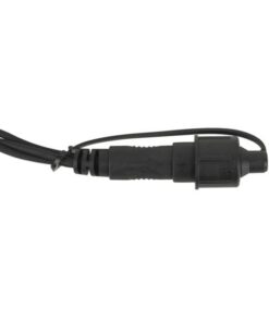 LED Rubber Icicle FX Light WW Colore nero - 200 LED - 5 m