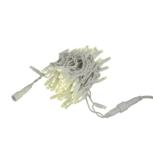 LED Rubber Static String Light WW Colore bianco - 100 LED - 10 m