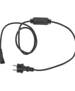Power Cable for LED String / Icicle Colore nero - Spina Schuko