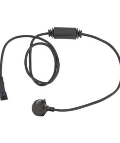Power Cable for LED String / Icicle Colore nero - Spina UK BS13